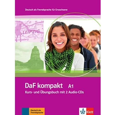 Abbildung von DaF kompakt A1: Deutsch als Fremdsprache für Erwachsene. Kurs und Übungsbuch mit 2 Audio CDs