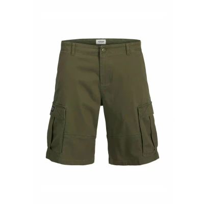 Abbildung von Jack &amp; Jones Relaxed FIT Shorts, Herren, Größe: XS, Olive night