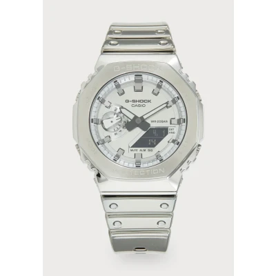Abbildung von Casio GM 2100YM 8AER G Shock Steel Armbanduhr Silberfarben