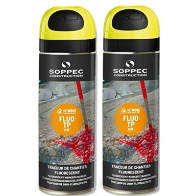 Abbildung von SOPPEC Markenspray TP FLUO 500 ml, GELB 1705625