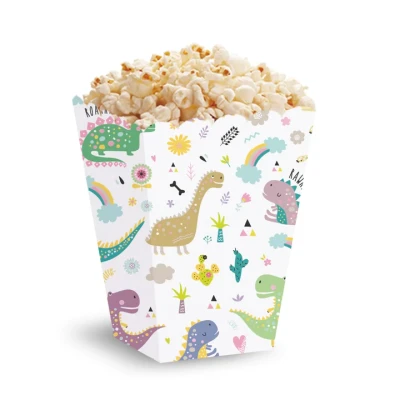 Abbildung von Dino Time Popcornschalen 7,5x15cm 5 Stück
