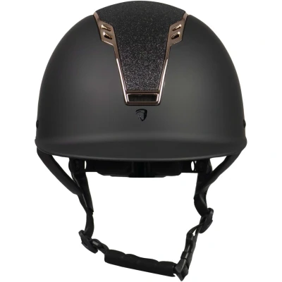 Abbildung von HORKA Reithelm Sparrow Glitter Schwarz/Rosa 51 55cm Agradi.deVerkauft von Agradi