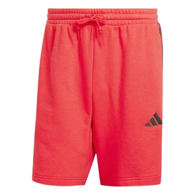 Abbildung von adidas Herren Essential Three Stripes French Terry Short, Powder Yellow/Black, XL