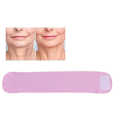Abbildung von Hals Maske Anti Falten Neck Hautpflege, Wrinkle Pad Collagen Maske, Gel Nackenwickel für Whitening Feuchtigkeitsspendende Behandlung, strafferen Hals, wiederverwendbar