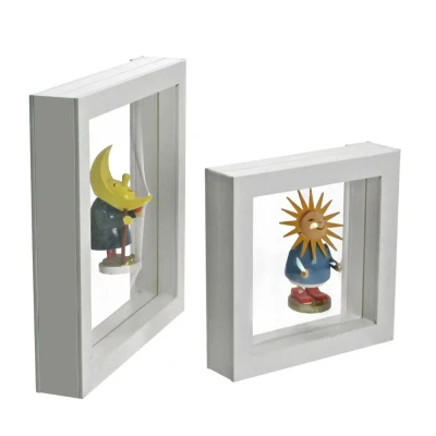 Abbildung von Safe Schweberahmen weiß, 270 x 225 mm.