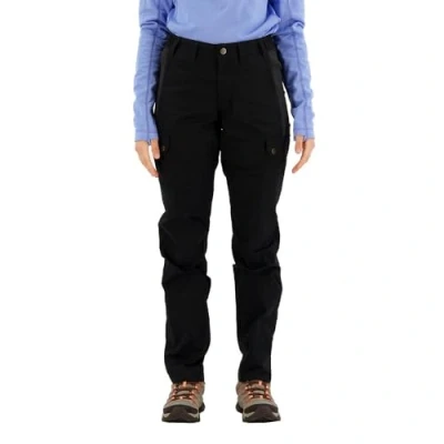 Abbildung von Fjallraven 84775 550 Stina Trousers W Pants Damen Black Größe 34/S