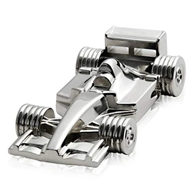 Abbildung von Ulticool Rennwagen 64 GB USB 3.0 Hohe Geschwindigkeit Flash Pen Drive Auto Race Car Memory Stick Daten Aufbewahrung Speicherstick Silberfarben Silber Metall