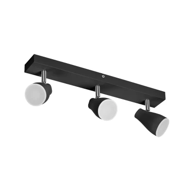 Abbildung von Ledvance ORBIS SLIM Moia LED Deckenleuchte, schwarz, 36W, 4500lm, 400mm Durchmesser, sehr homogene Lichtverteilung, abnehmbares Modul, lange Lebensdauer, einfache Montage, modernes Design, 3000K