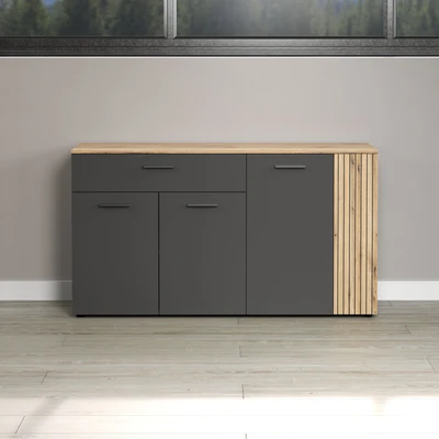 Abbildung von INOSIGN Sideboard &quot;Estepona&quot;, (1 St.), Akustikpaneel Look