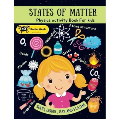 Abbildung von states of matter book for kids liquid ,solid and gas: physical science books 8 12 (physics kids)