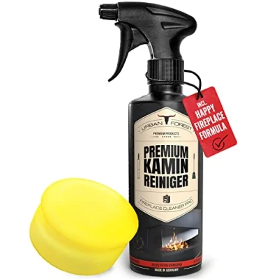 Abbildung von URBAN FOREST Kamin &amp; Ofen Reiniger, Glasreiniger Kaminscheiben Reiniger Reinigungsspray (2 St)