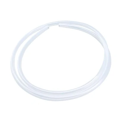 Abbildung von LAVMHAB Silikonschlauch 7mm ID x 9mm OD 1.5 Meter Länge, Lebensmitteltaugliche Schläuche Flexibler Schlauch Klar Wasser Luft Rohre für die Pumpe übertragen