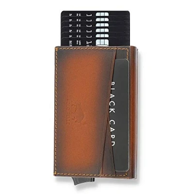 Abbildung von Solo Pelle Kartenetui Kartenetui, Kreditkartenetui, Leder Geldbörse Slim Wallet, echt Leder, Made in Europe elegantem Design mit RFID Schutz