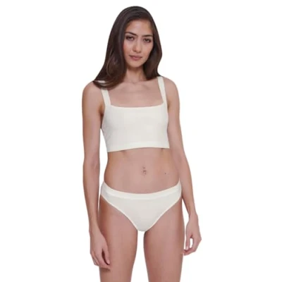 Abbildung von sloggi Damen GO Casual Top, Silk White, XL