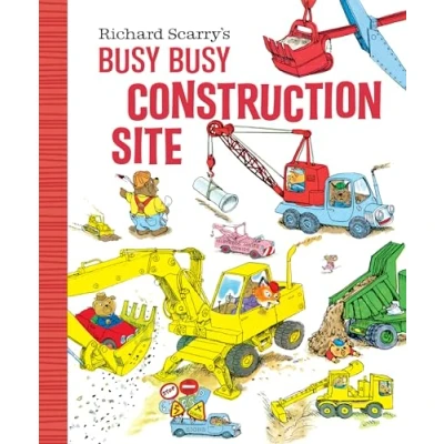 Abbildung von Richard Scarry&#039;s BUSY Construction Site (Richard Board Books)