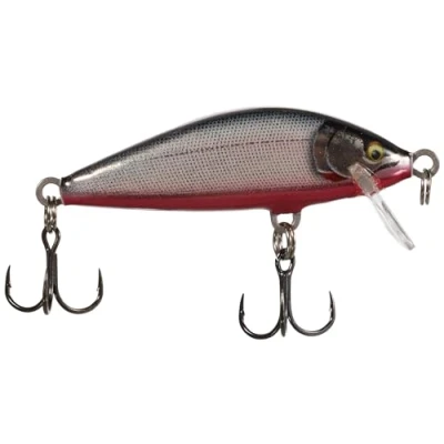 Abbildung von Rapala Angelköder Countdown Elite Angelzubehör aus Balsaholz Süßwasser Spinnköder Sinkend Lauftiefe: 0,9m Größe: 5,5cm / 5g Hergestellt in Estland Gilded Red Belly