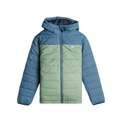 Abbildung von Billabong Surf Check Steppjacke für Jungen 8 16 Blau