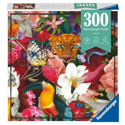 Abbildung von Ravensburger Puzzle Flowers Moment 300 Teile, Puzzleteile