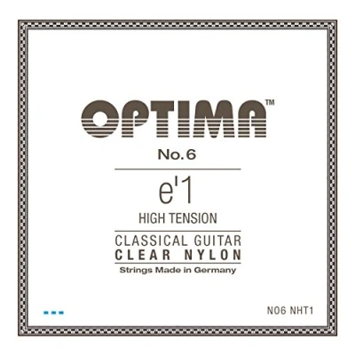Abbildung von Klassikgitarre Saiten No. 6 Special Silver Einzelsaite E1 Nylon high NO6.NHT1