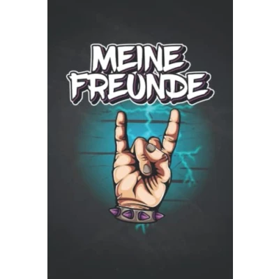 Abbildung von Meine Freunde: Freundebuch Grundschule Jungen, Poesiealbum Schule, Schule für Jungs, Mädchen, ... 6x9&quot; (ca. DIN A5) 120 Seiten Softcover