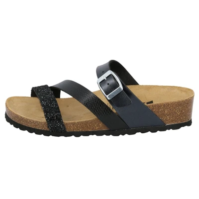 Abbildung von LICO Pantolette flach, Damen, Größe: 36, Schwarz Schuhe