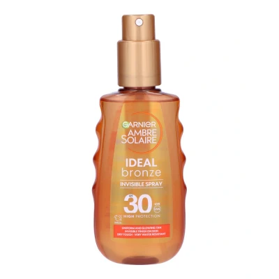 Abbildung von Garnier Ambre Solaire Ideal Bronze Invisible Tanning Spray for Face and Body SPF 30 150ml