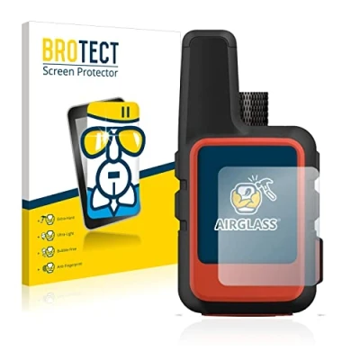 Abbildung von BROTECT Schutzglas für Garmin inReach Mini 2 Schutzfolie Panzer Folie Glas [Extrem Kratzfest 9H, Anti Fingerprint, Ultra Transparent]