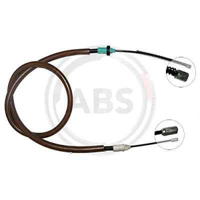 Abbildung von A.B.S. K16658 Handbremsseil 1415 Trommelbremse für Links /Rechtslenker RENAULT: CLIO 2