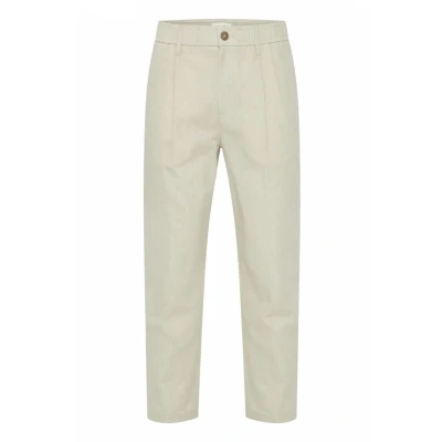 Abbildung von CASUAL FRIDAY CFMarc Herren Leinenhose Hose 55% Leinen, 45% Baumwolle Relaxed fit, Größe:W31/34, Farbe:Chateau Gray Melange (1545031)