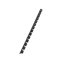 Abbildung von GBC Plastikbinderücken CombBind 14 Ringe 8mm schwarz VE=100 Stück