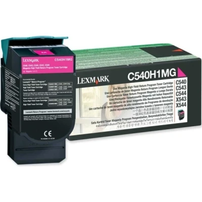 Abbildung von Lexmark C540H1MG magenta toner original