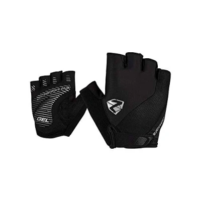 Abbildung von Ziener Herren COLLBY Fahrrad /Mountainbike /Radsport Handschuhe Kurzfinger atmungsaktiv/dämpfend, Black, 9
