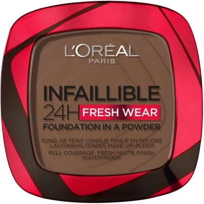 Abbildung von L&#039;Oréal Paris Infaillible Semipermanent Powder Puder, Damen, Größe: 9 g, 390 ebony