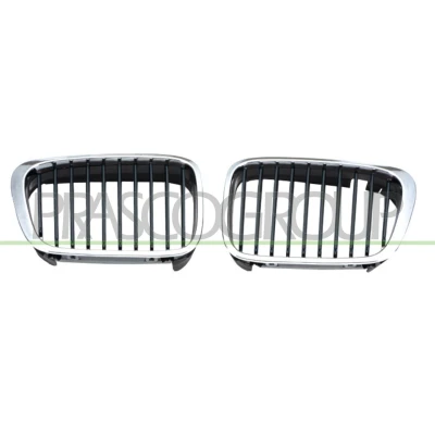 Abbildung von PRASCO BM0182024 Kühlergrill links verchromt schwarz BMW: 3 Coupe