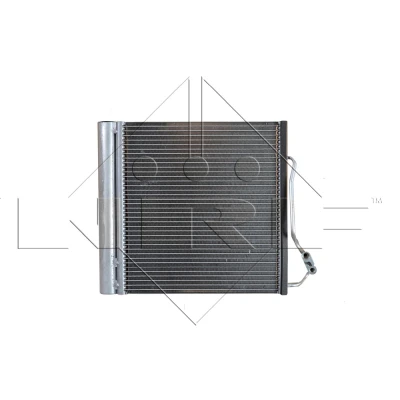 Abbildung von NRF EASY FIT 35720 Klimakondensator mit Trockner, Dichtring 11,8 8,6 Aluminium 380 SMART: City Coupe, Cabrio