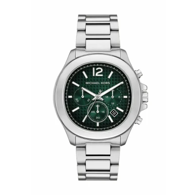 Abbildung von Michael Kors Traditional SAGE Chronograph, Herren, Größe: One Size, Silver