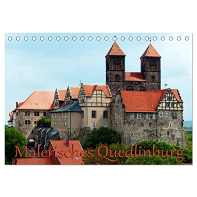Abbildung von Malerisches Quedlinburg (Tischkalender 2025 DIN A5 quer), CALVENDO Monatskalender