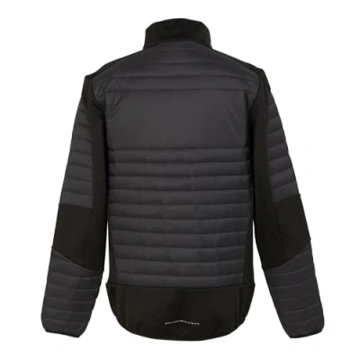 Abbildung von Erwachsene Jacke E Volve Thermal Hybrid. grau und schwarz