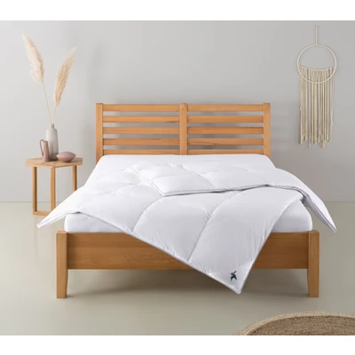 Abbildung von Älgdröm Daunenbettdecke &quot;Lodiken Bettdecke 135x200 cm, 155x220 cm&quot;, warm, Füllung 70% Daunen &amp; 30% Federn, Bezug 100% Baumwolle, (1 St.), Bettdecken, Sommer, Herbst, Winter, Decke, DOWNPASS Made in Germany