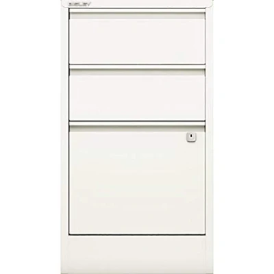 Abbildung von Bisley Home Filer, 2 Universal , 1 HR Schublade, Metall, 696 Verkehrsweiß, 40 x 41.3 67.2 cm
