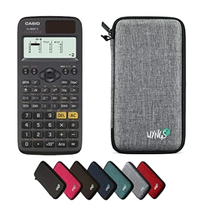 Abbildung von CALCUSO Sparpaket Hellgrau mit Taschenrechner Casio FX 85GT X ClassWiz (Englisch)