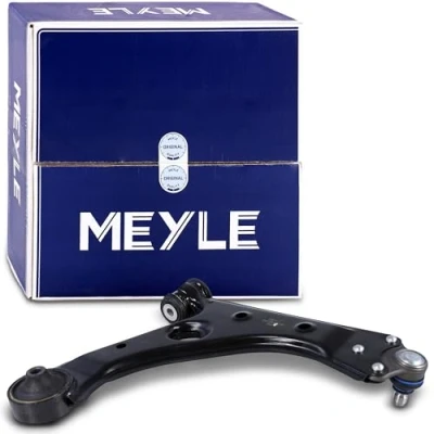 Abbildung von MEYLE 616 050 0029 Querlenker ORIGINAL Quality mit Trag /Führungsgelenk, Gummilager unten, Vorderachse links Stahlblech