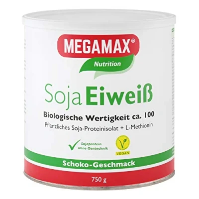 Abbildung von MEGAMAX Soja Eiweiss Schoko VEGAN 750 g