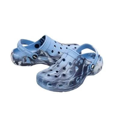 Abbildung von 2SHOE Clogs und Mules für Kinder, Mädchen, Unisex, Kinder Sandalen, rutschfest, Klassische Clogs, blau, 27/28 EU