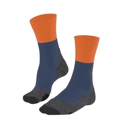 Abbildung von FALKE Herren Wandersocken TK2 Explore M So Wolle Funktionsmaterial antiblasen dick 1 Paar, Blau Enzian 6570, 39 41