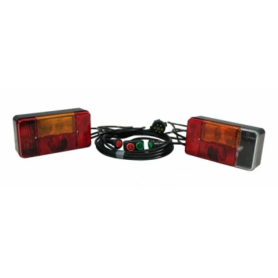 Abbildung von Leuchtensatz Radex Serie 5001 Stecker 7 polig 1500mm / 5000mm TrailerPlus Anhängerersatzteile