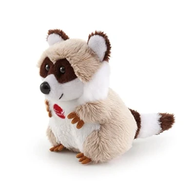 Abbildung von Trudi 51189 Sweet Collection Kleiner Waschbär ca. 8 cm, Größe XXS, Stofftier mit weichen Materialien und liebevollen Details, Plüschtier waschbar, Kuscheltier für Kinder &amp; Babys, Beige/Braun