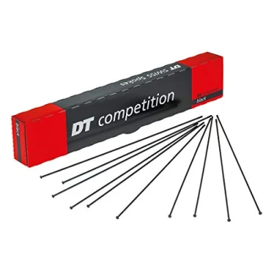 Abbildung von Dt Swiss Unisex Erwachsene Speichen 2210730606 Speichen, Schwarz, 2.0x1.8x2.0x306 mm