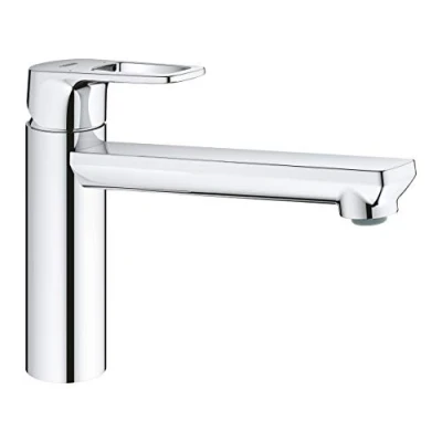 Abbildung von GROHE BauLoop Küchenarmaturen Einhand Spültischbatterie, mittelhoher Auslauf chrom 31706000
