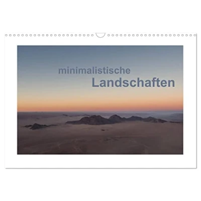 Abbildung von minimalistische Landschaften (Wandkalender 2025 DIN A3 quer), CALVENDO Monatskalender